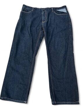 Sean John Men's Dark Indigo Relaxed Jeans
